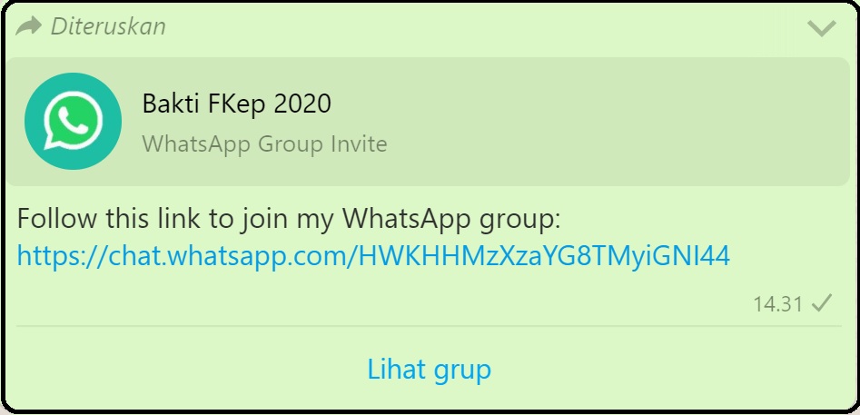 grup bakti fkep 2020
